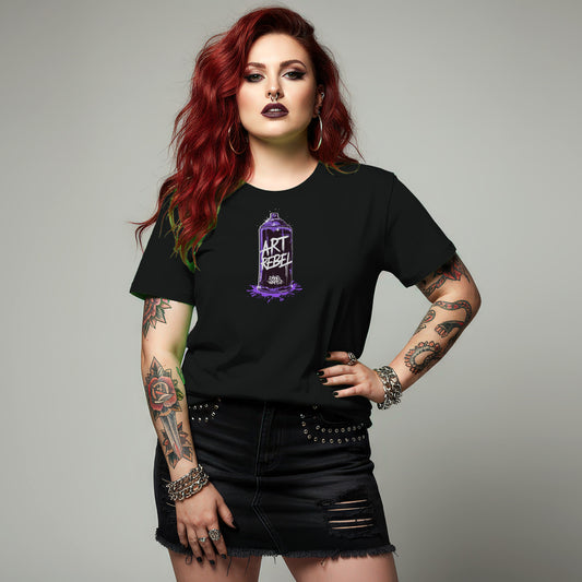 Art Rebel Graphic Tee Shirt with Unique Design