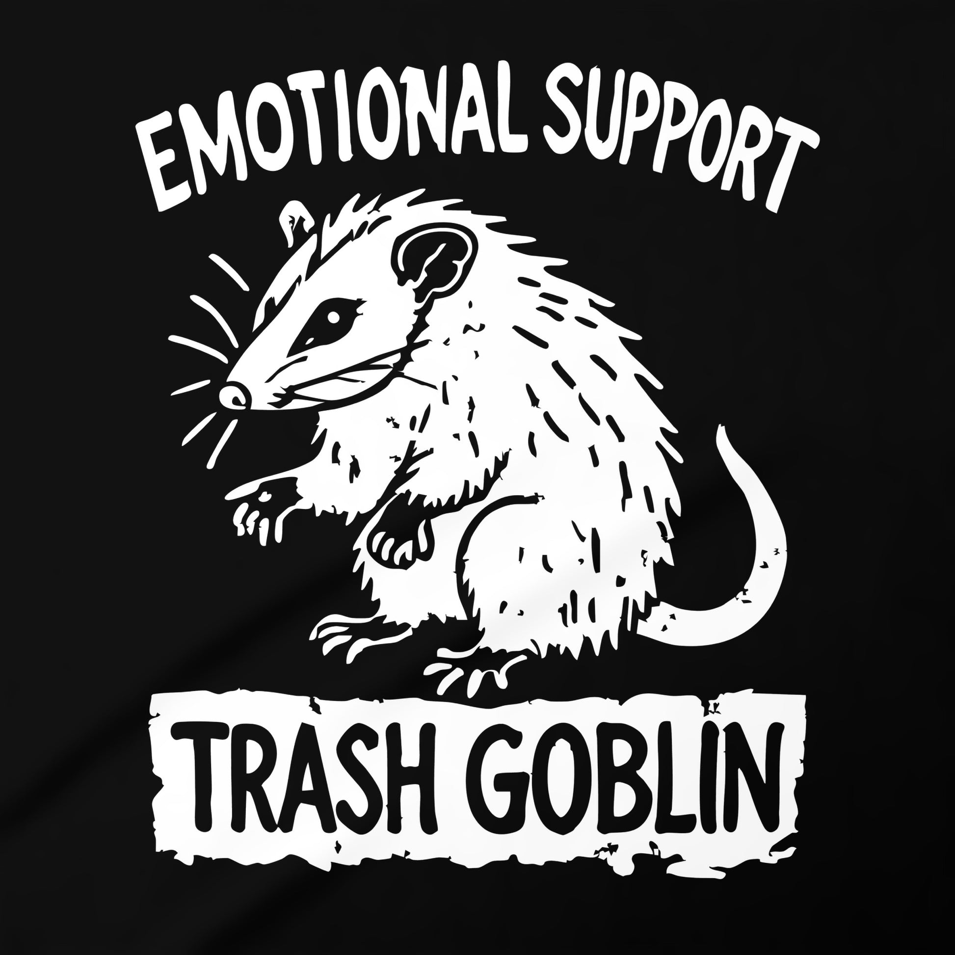 Emotional Support Trash Goblin Shirt Fun Design