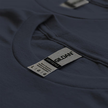 Comfortable Gildan Softstyle Navy Blue Fashion Wear