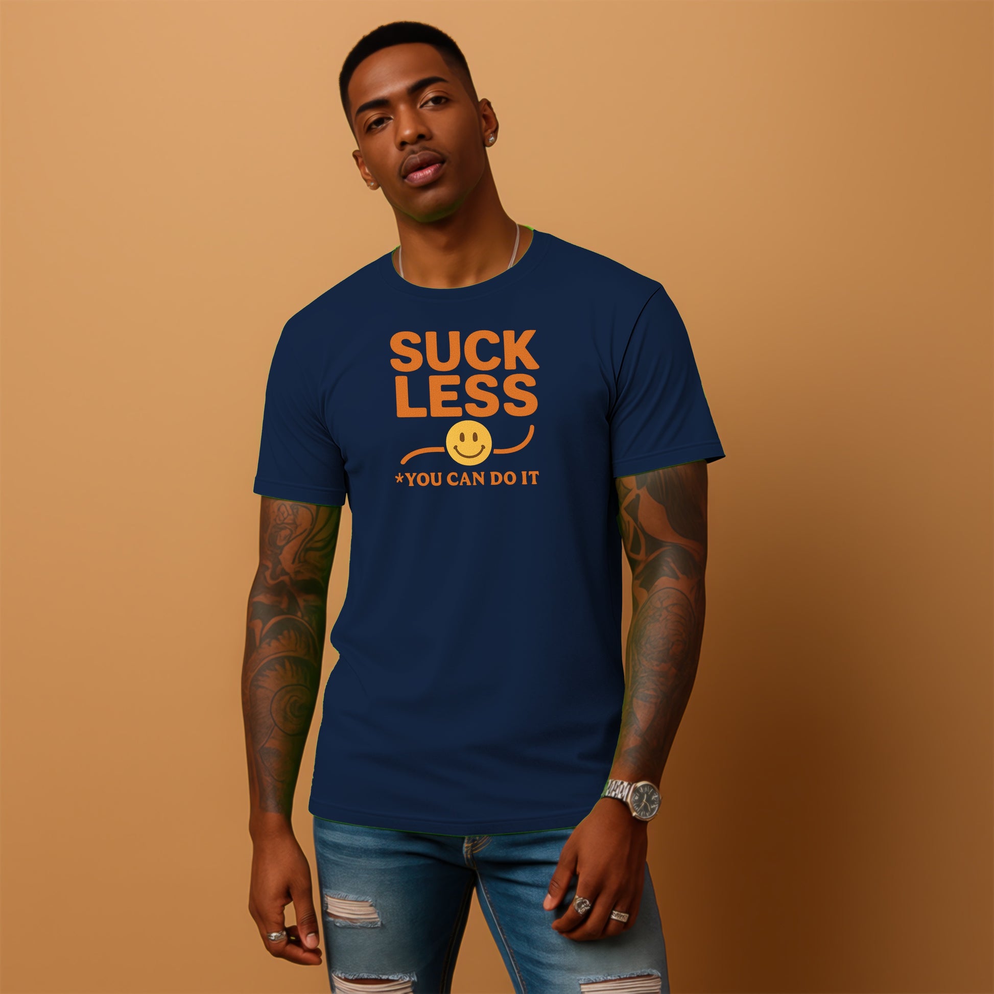 Suck Less You Can Do It Motivational T-shirt
