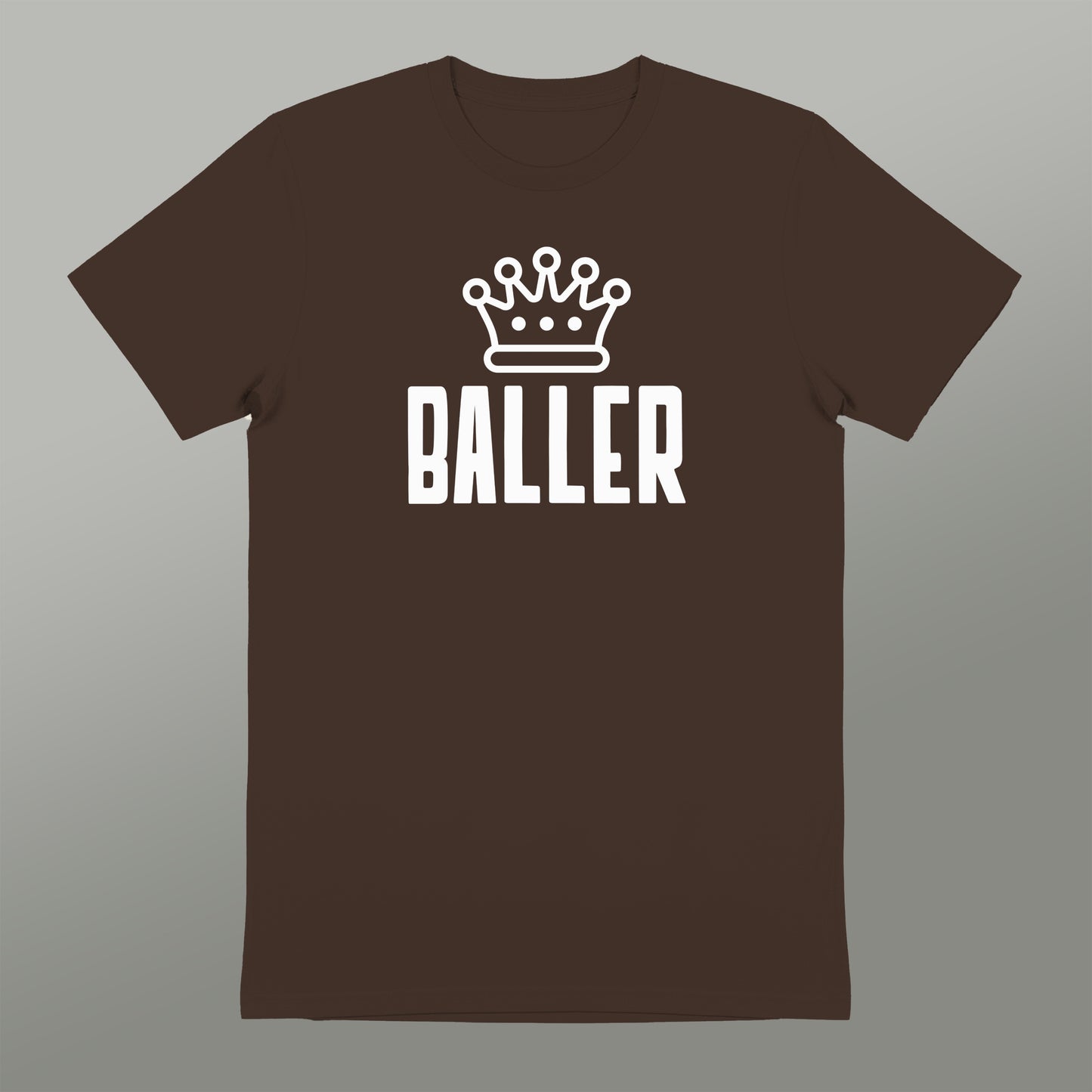 Baller Design Crown Graphic T-Shirt Product