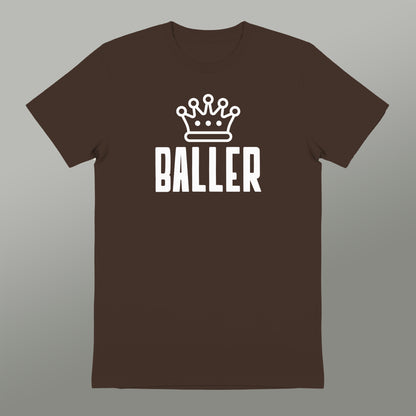 Baller Design Crown Graphic T-Shirt Product