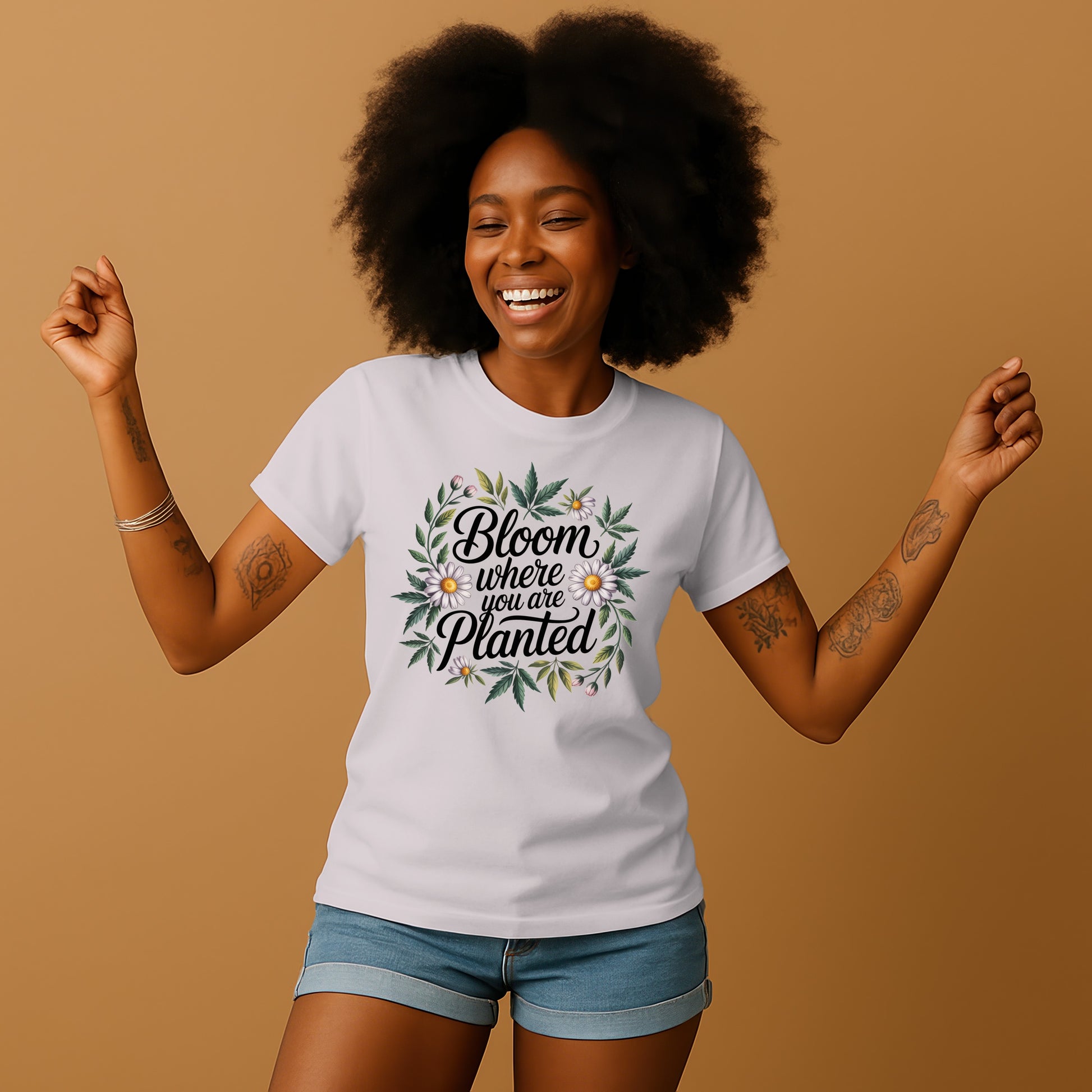 Bloom Where You Are Planted Graphic T-shirt