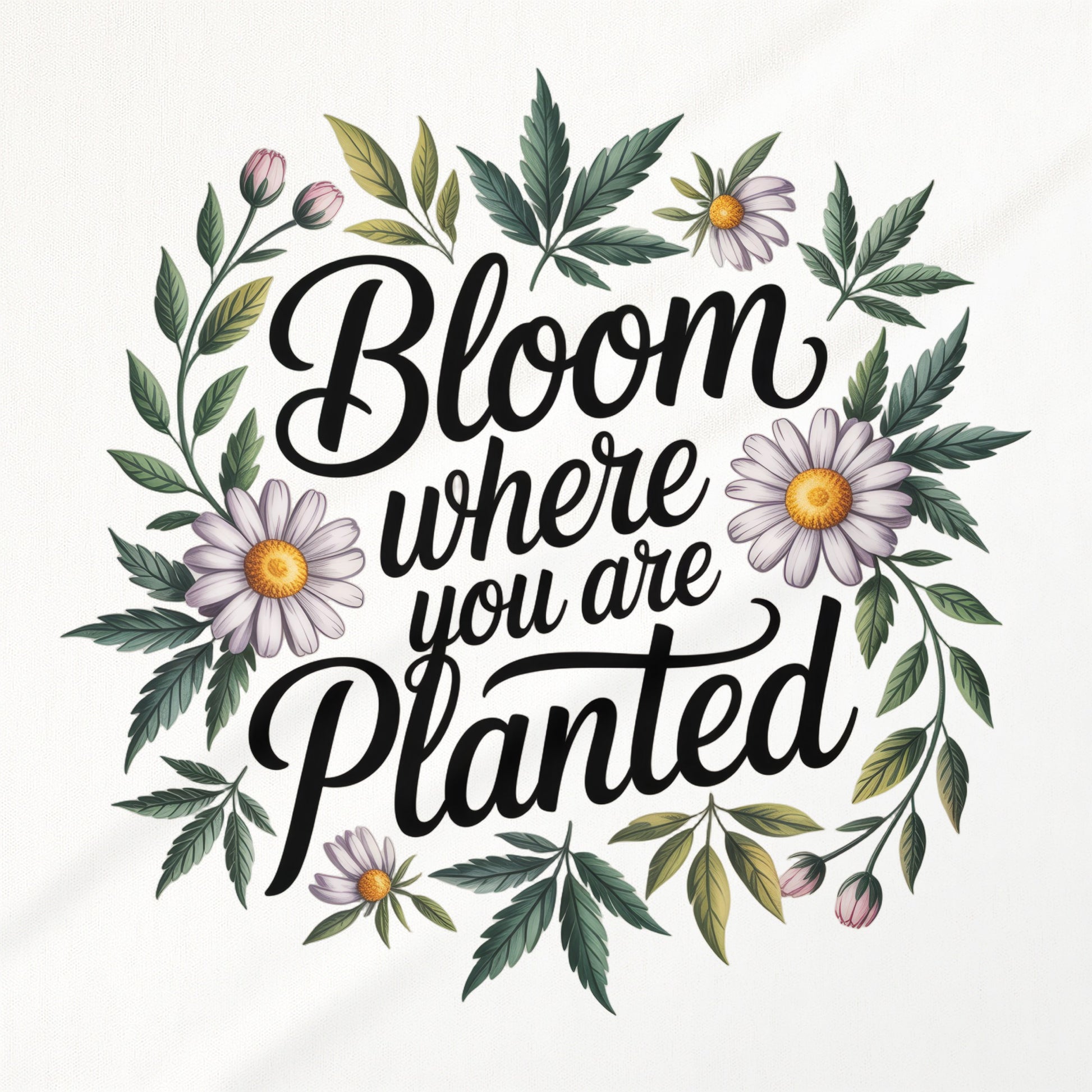 Bloom Where You Are Planted Poster