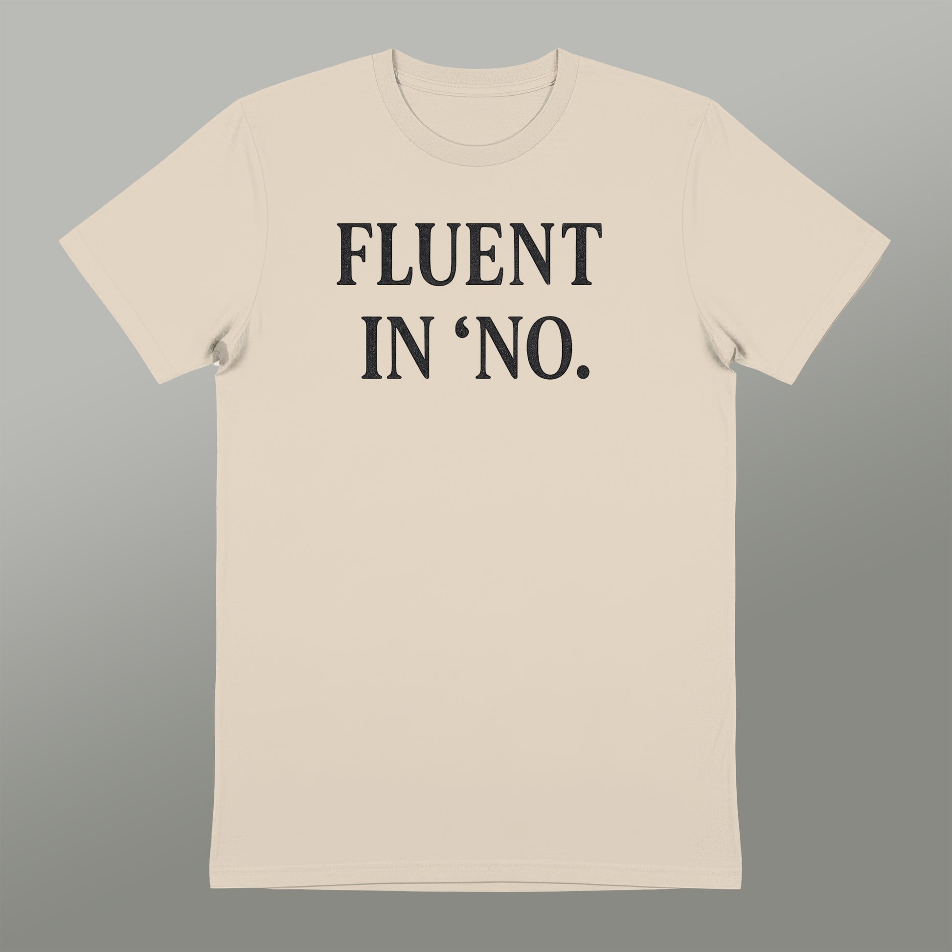 Fluent In 'No.' Graphic Tee product