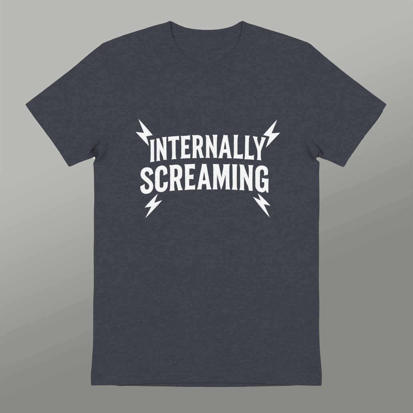 Internally Screaming Graphic Shirt Fun Casual Tee
