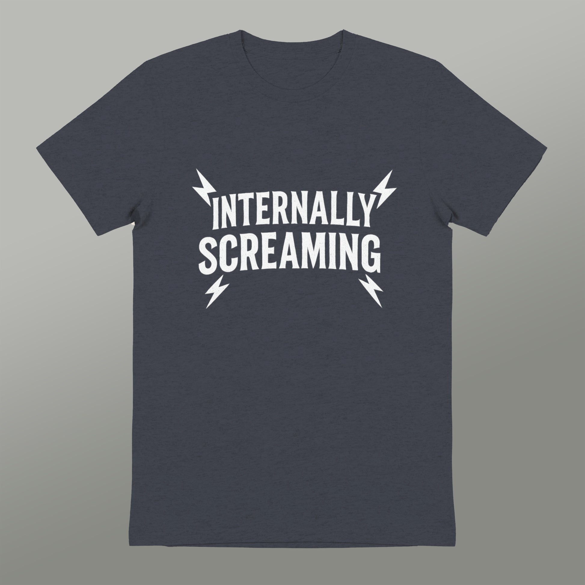 Internally Screaming Graphic Shirt Fun Casual Tee