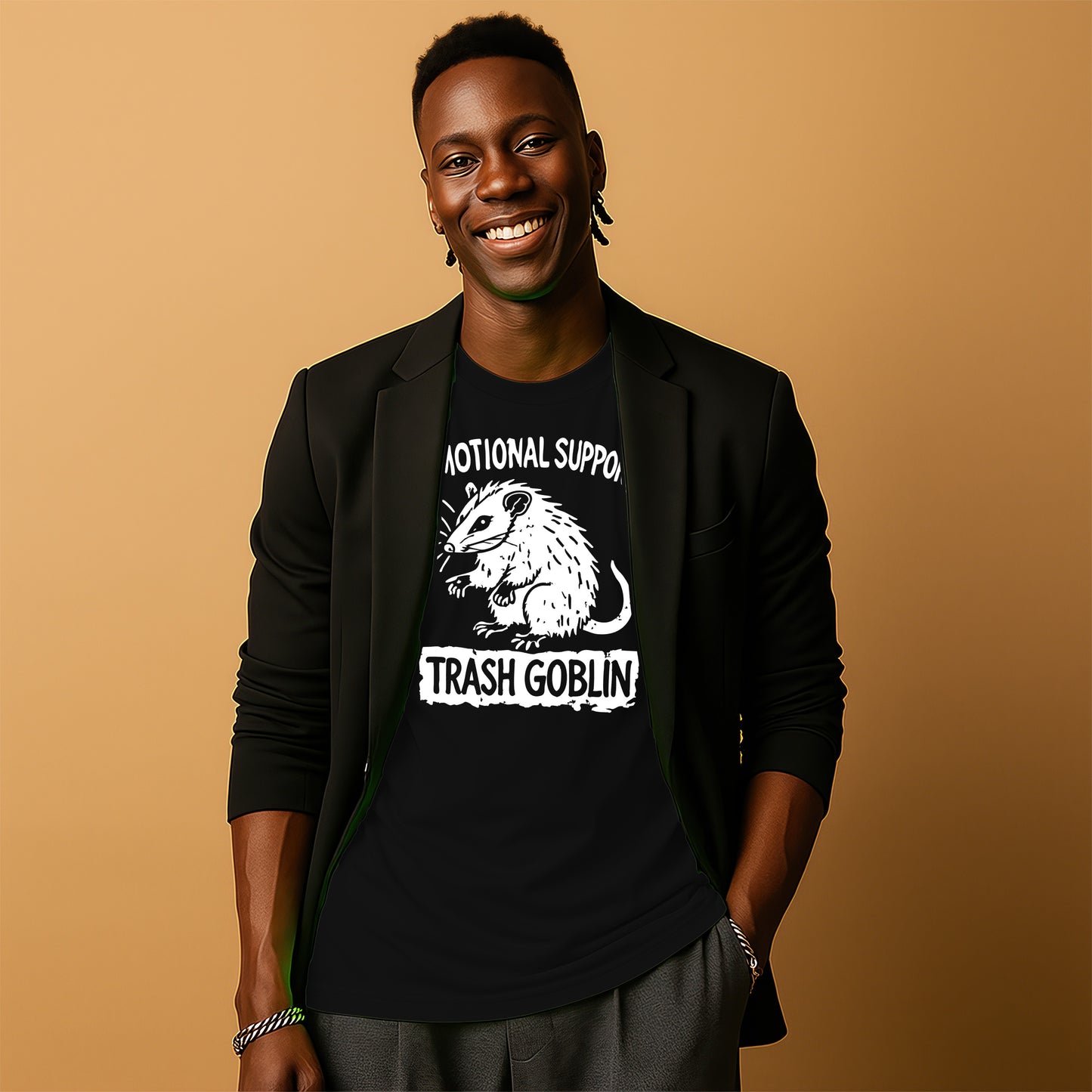 Emotional Support Trash Goblin Shirt Unique Design