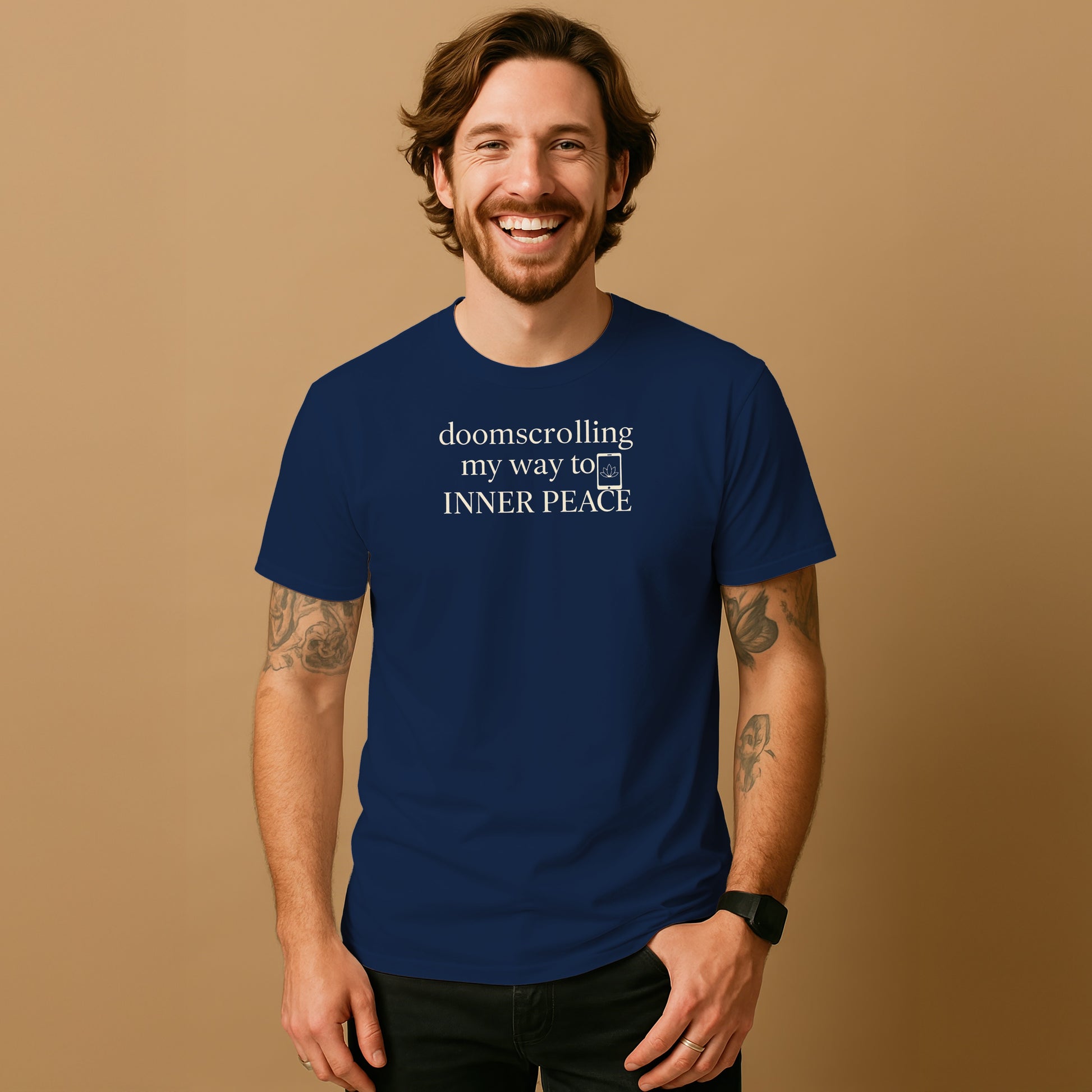 Doomscrolling My Way to Inner Peace T-shirt