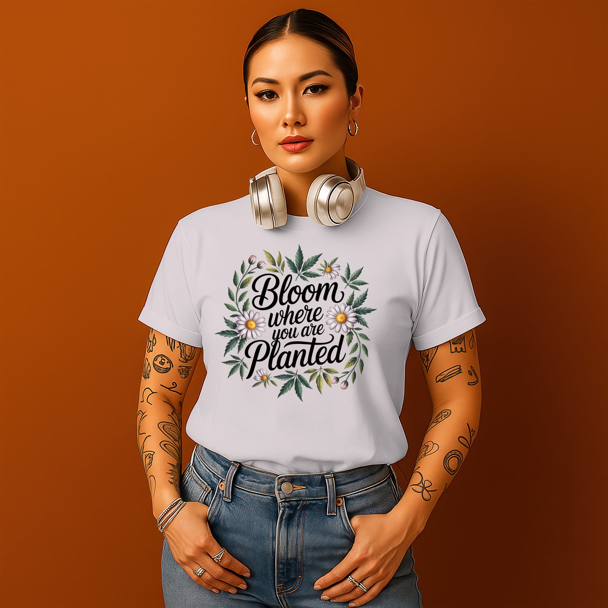 Bloom Where You Are Planted Graphic T-shirt
