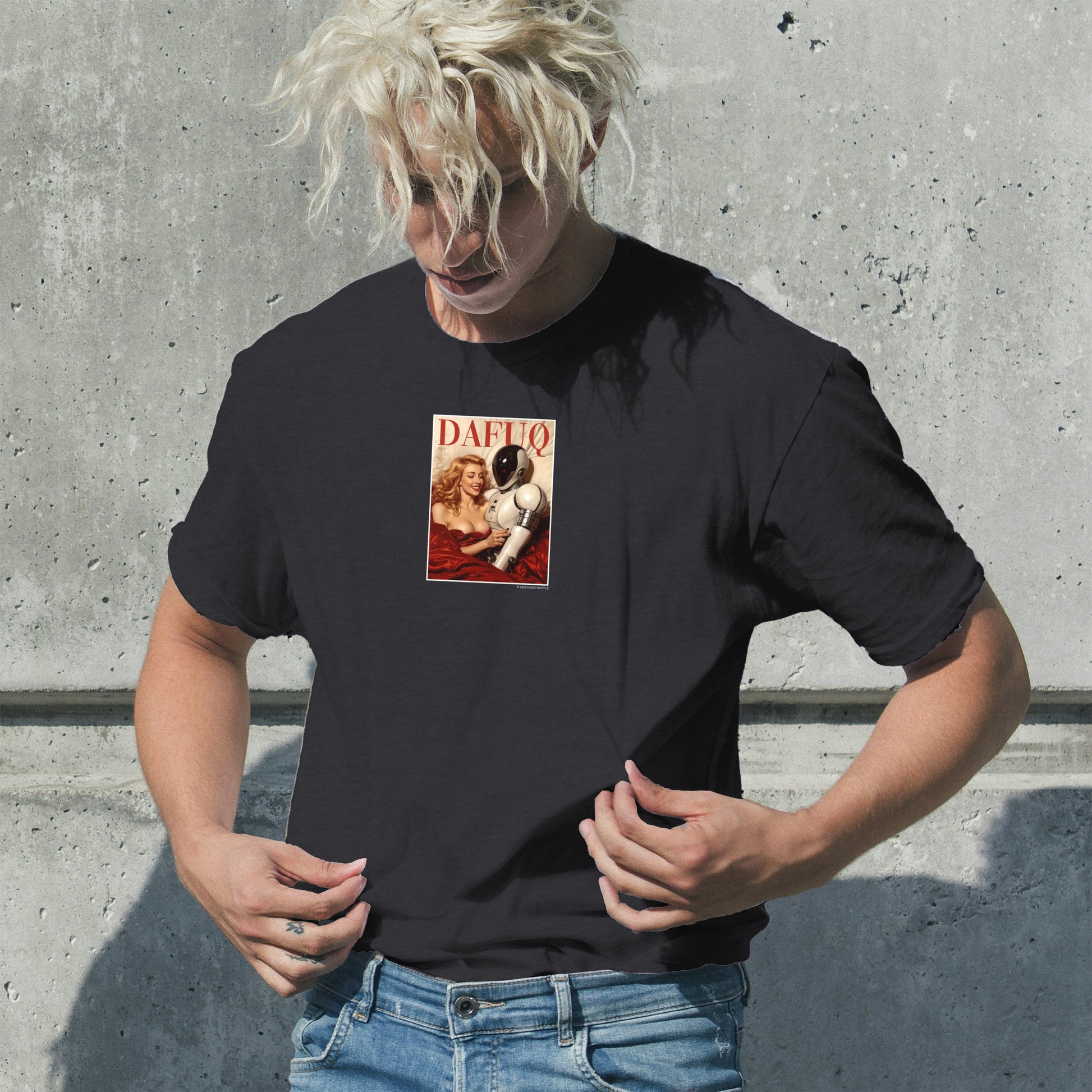 Cool Vintage Art Inspired Graphic T-shirt