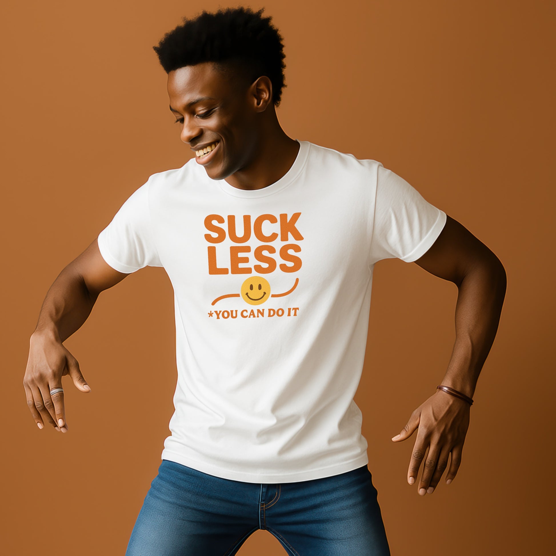 Suck Less You Can Do It Motivational T-shirt