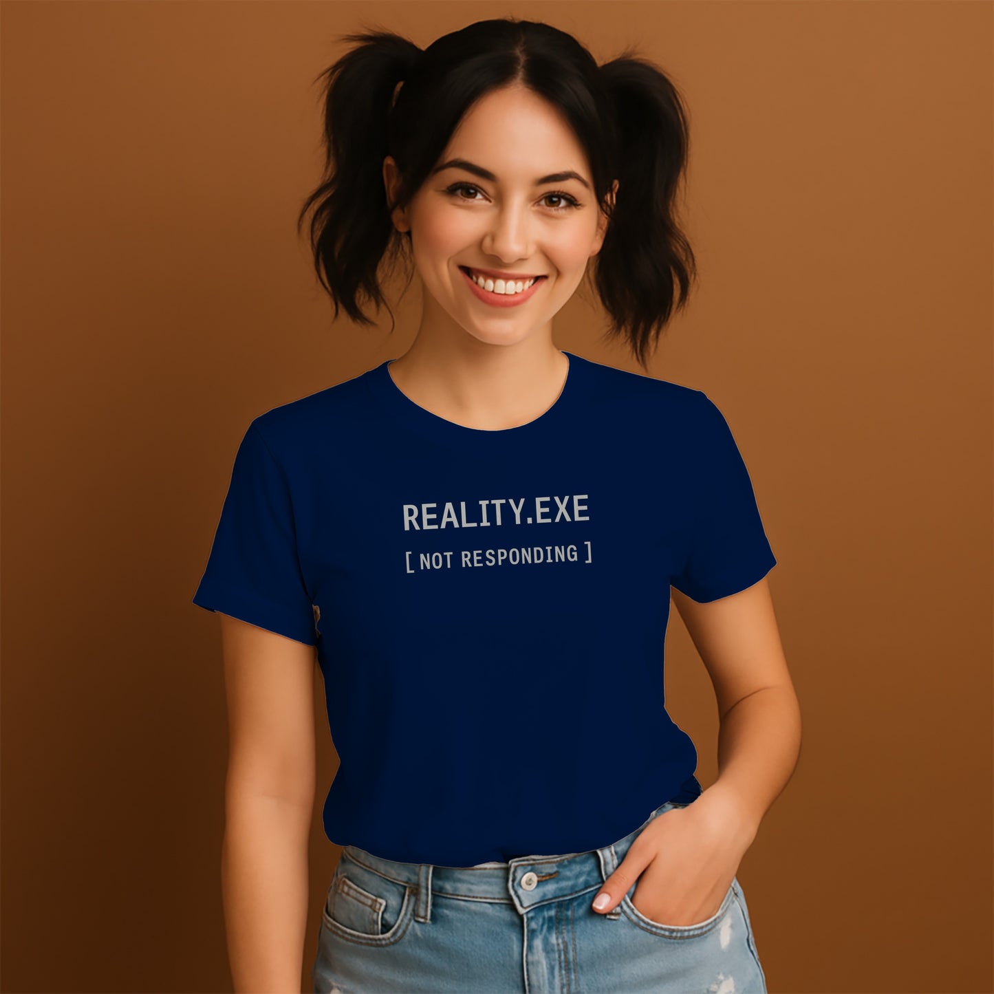 Reality.EXE Not Responding Graphic Tee