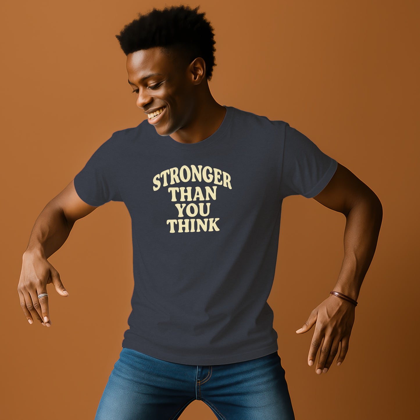Stronger Than You Think Inspirational T-shirt