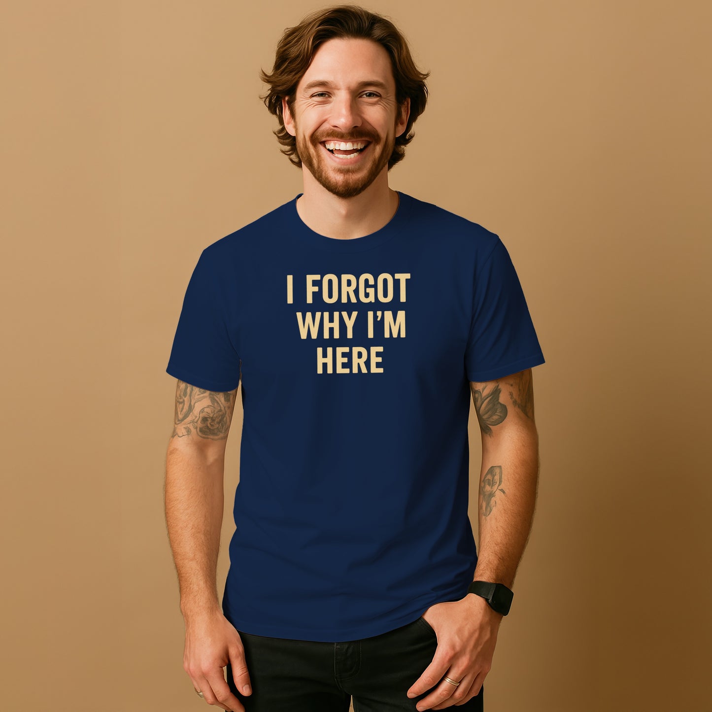 I Forgot Why I'm Here Graphic Print T-Shirt product