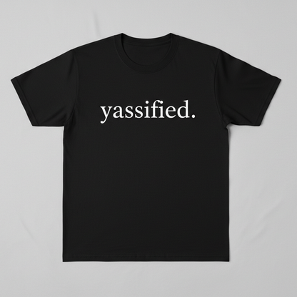 Yassified T-Shirt Flat Lay